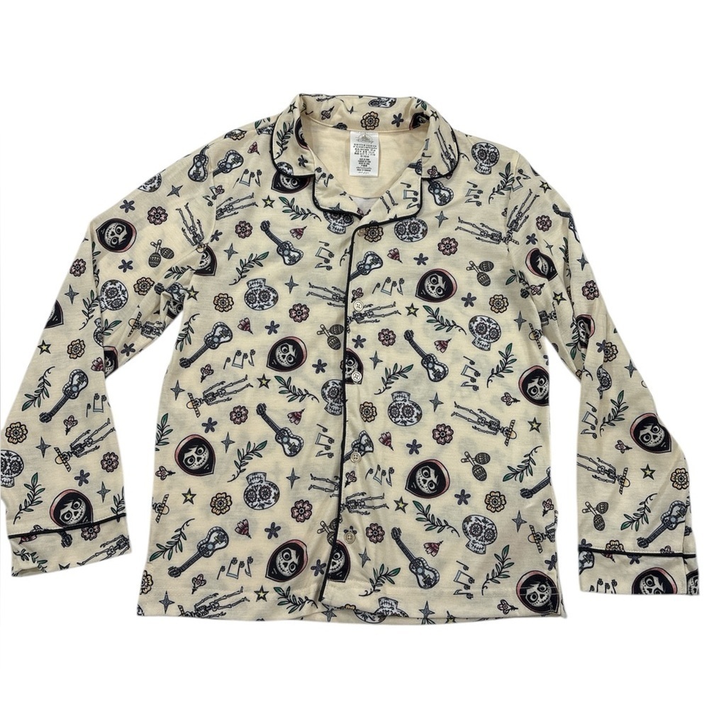 Disney Coco Pajama Top Size 9/10